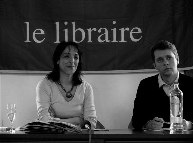 Fadila Laanan, à la Foire du Livre de Bruxelles, le 5 mars 2008.