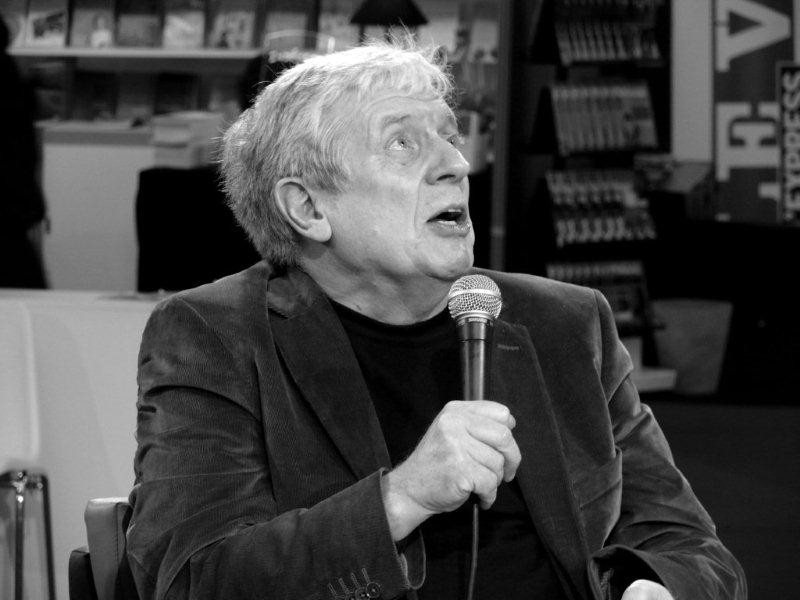 Jean-Marie Klinkenberg, à la foire du livre de Bruxelles, le 5 mars 2012.